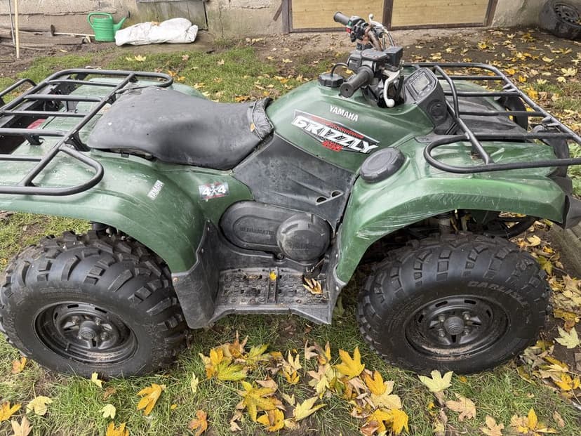 Yamaha Grizzly 450 4x4 z dokumentami