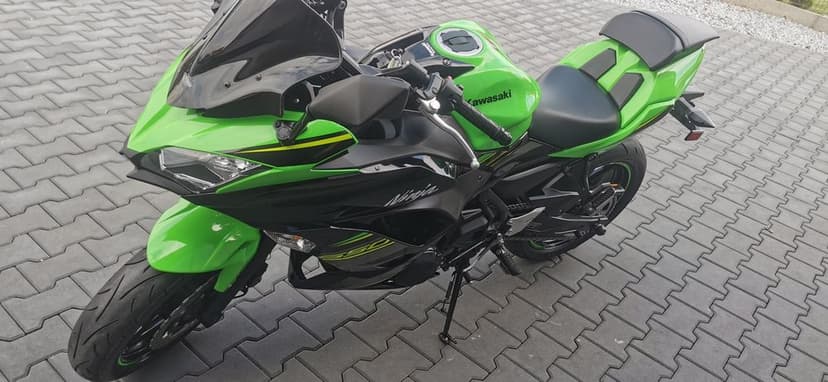 Kawasaki Ninja 650 tylko 4864 KM stan idealny Raty Transport