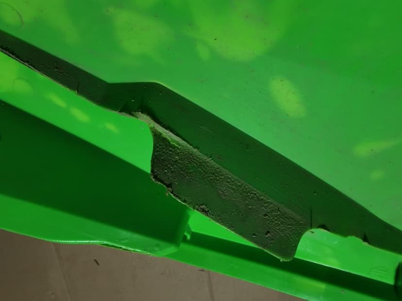 Kawasaki kx 450 osłona owiewka tył lewa boczna panel