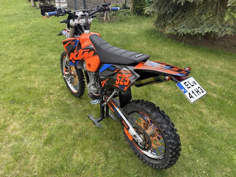 KTM EXC 450 zarejestrowany A2