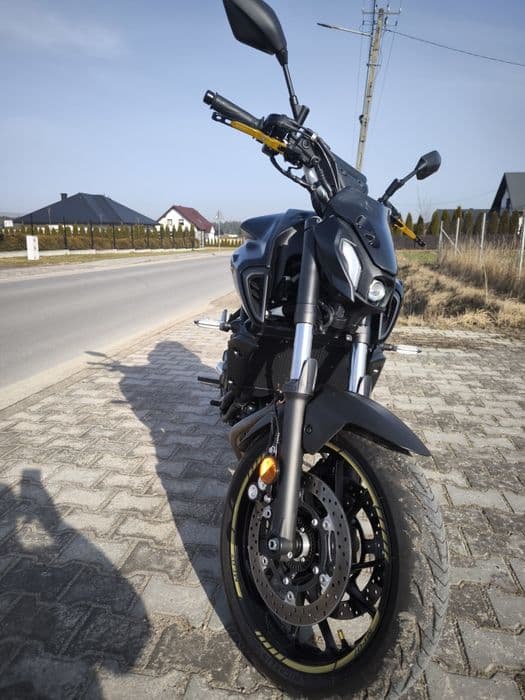 Yamaha MT07 mt-07 2023 rok.700 cm ABS. 2270 km wydech IXIL  TFT. REJES