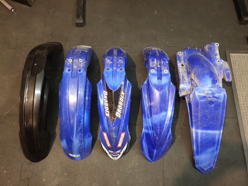 Yamaha YZF WRF YZ wr komplet plastików osłony ramy lagów błotnik