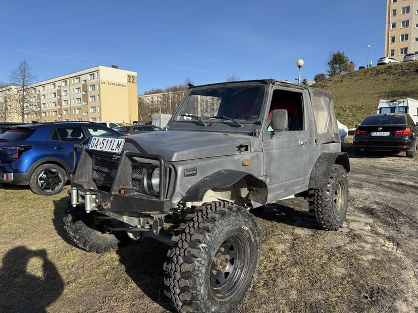 Suzuki samurai 1.8 bmw zarejestrowany ZAMIENIE off road patrol