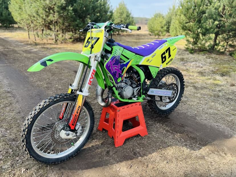 Kawasaki Kx 125 Pro Circuit Film Dostawa  2t Cr Rm 250 Sx Yz 85  Cross