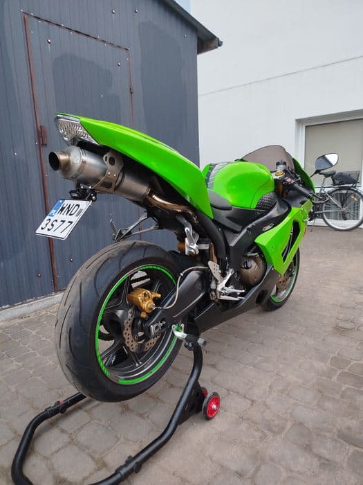 Kawasaki Ninja ZX6R 636. 2006r  LeoVince Wymieniony rozrząd