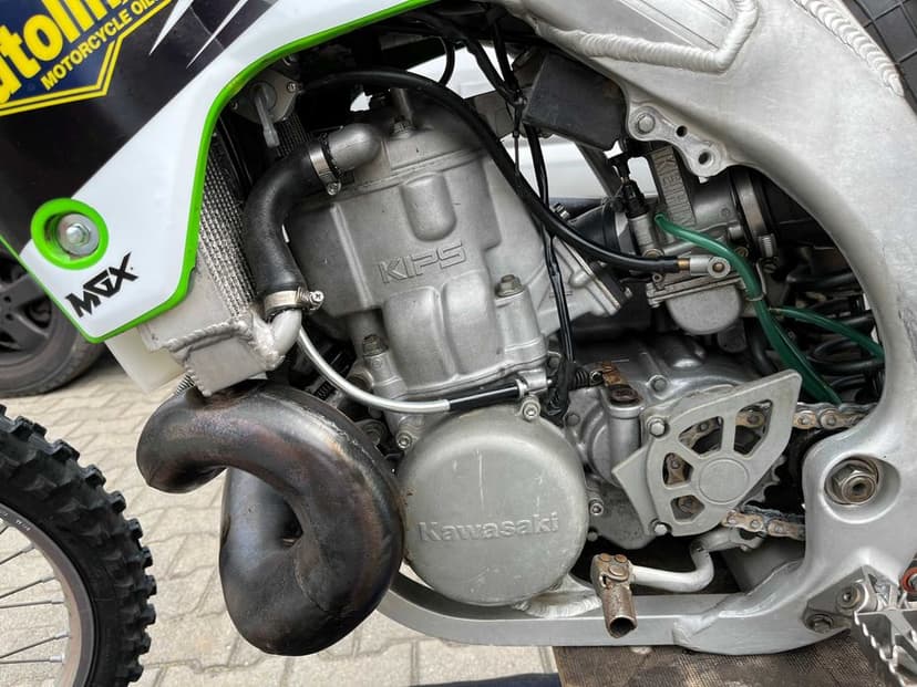 KAWASAKI KX500 AF  silnik rok 1997, rama KXF rok 2006