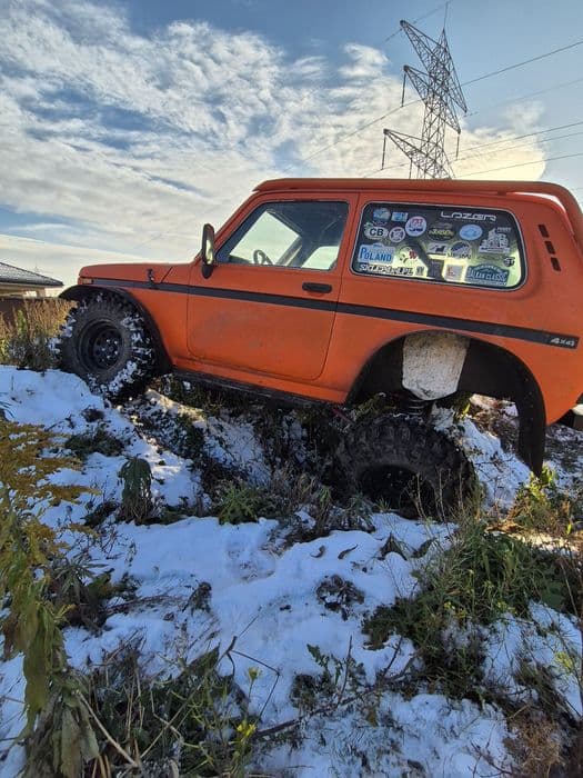 Łada Niva Zmota, koilowery, mosty G klasa 100% blokady 1.9 200KM, 33ca