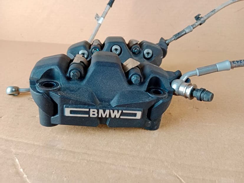 BMW S1000R K63 Zaciski Hamulcowe Przód + Przewody Zacisk Klocki 21-24