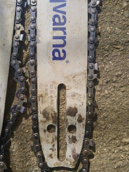 prowadnica husqvarna 12" 30cm 3/8 1,1 oryginał i łąńcuchy oregon