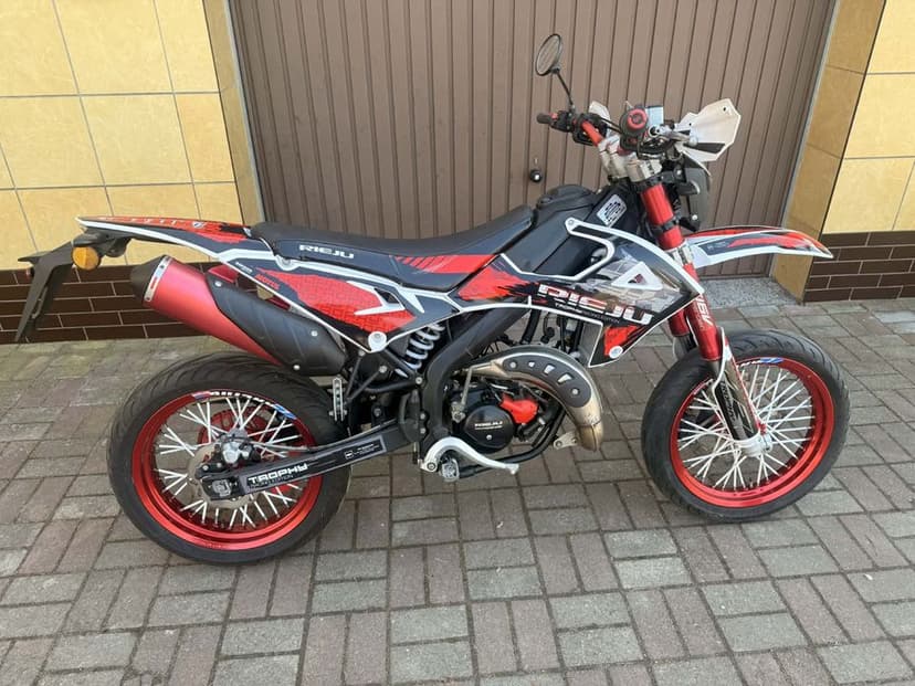 Rieju Mrt 50 Trophy 2022 nowy model derbi senda rr gilera sherco beta