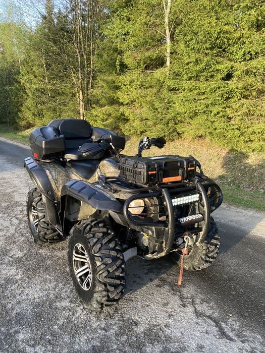 Yamaha grizzly 700 camo zarejestrowana