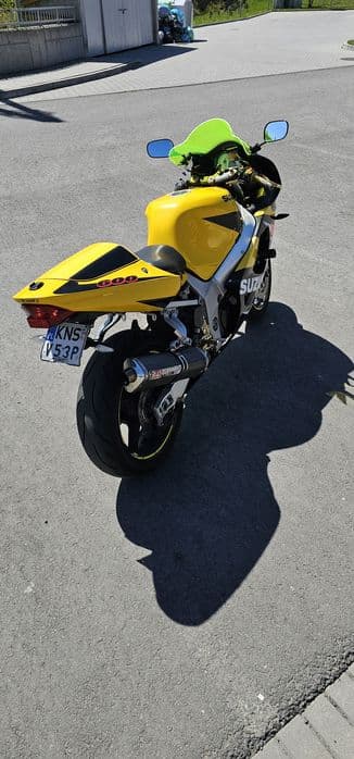 Gsx-r 600 2002r. Dużo dodatków