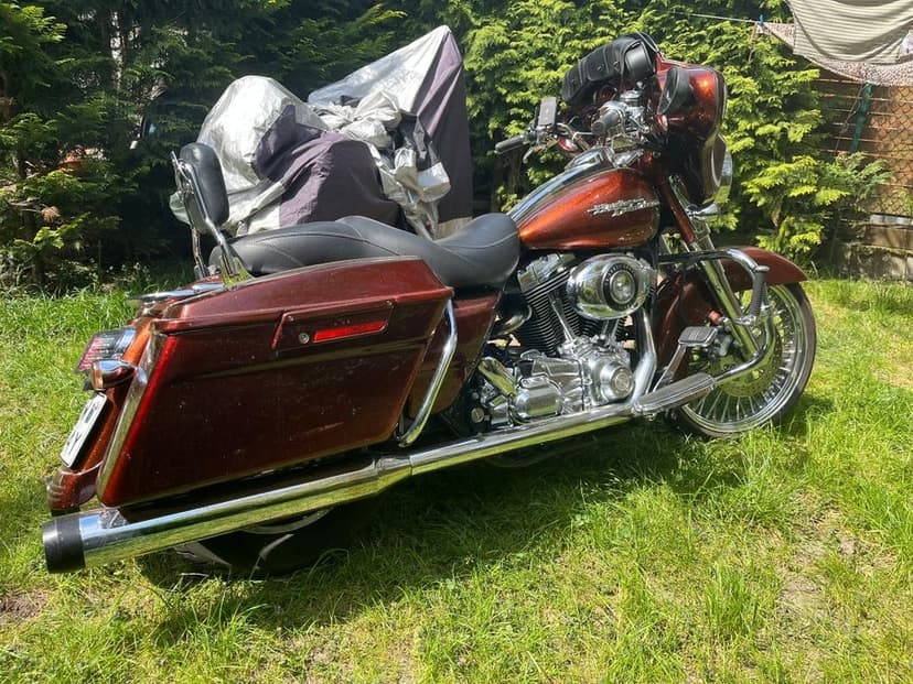 Harley davidson street glide custom ZAMIANA na samochód