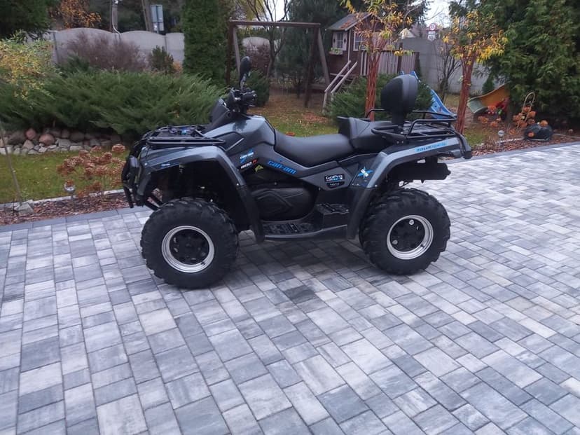 Quad Can-am outlander 800 zarejestrowany 4x4 homologacja