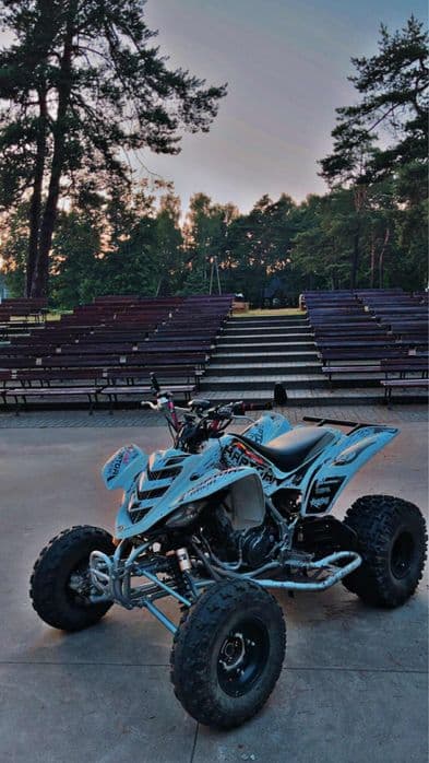 Yamaha Raptor 660R homologacja gotowy do jazdy quad
