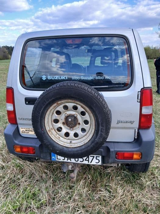 SUZUKI JIMNY  2005, benzyna, gaz, hak