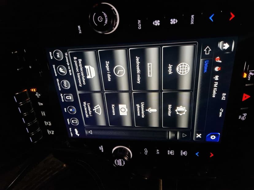 Konwersja Dodge Ram Charger USA kodowanie lamp język polski mapa