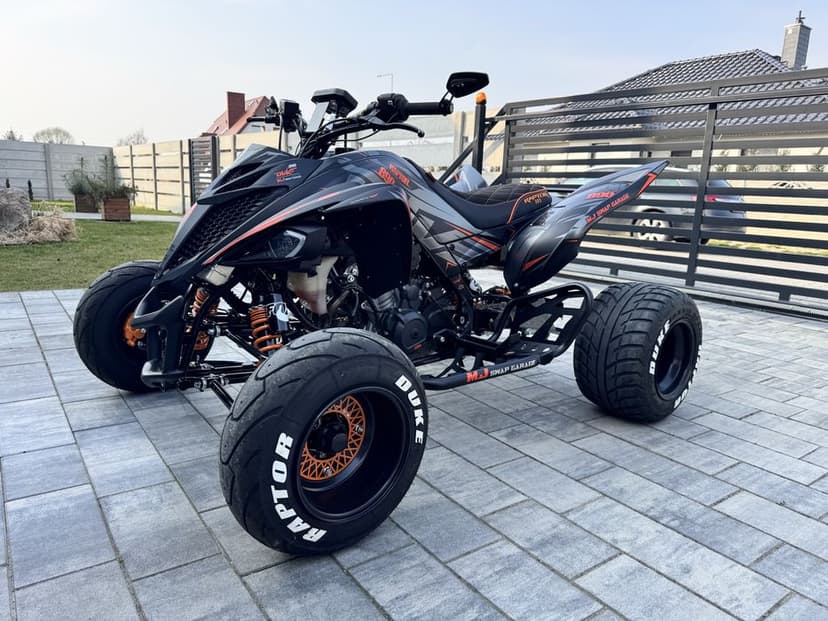 Yamaha Raptor swap 890r