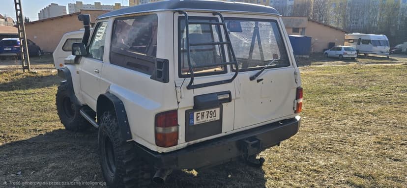 Nissan Patrol Y60 silnik BMW 2.5 R6 benzyna