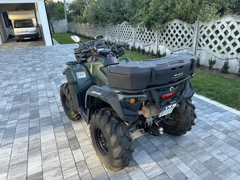 Quad Can Am outlander 570 xu + pług na zime FVat