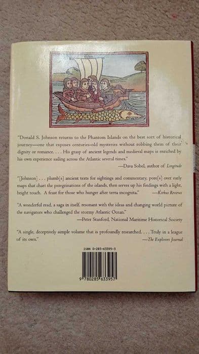 Phantom Islands of the Atlantic. Donald S. Johnson