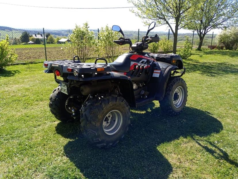 Linhai quad 4x4 300 idealny !