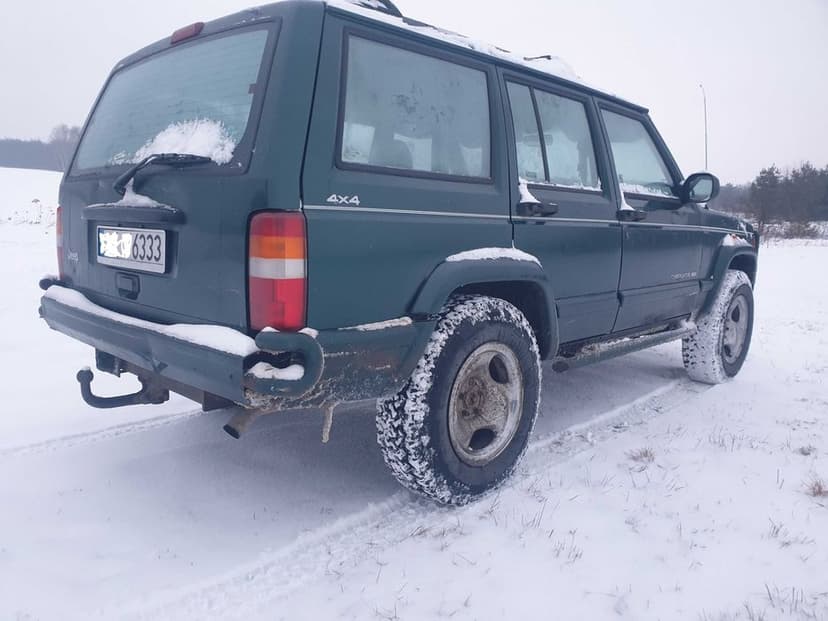 Jeep Cherokee XJ 2.5 TD VD Silnik Kompletny Skrzynia Most tył Klapa