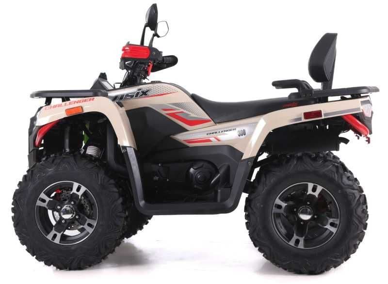 NOWY Quad Asix Challenger 300 PŁUG  2-osobowy homologacja F VAT