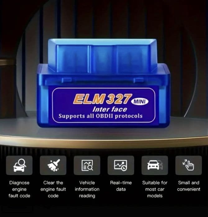 Interfejs diagnostyczny ELM 327 OBD2 bluetooth kostka obd II scaner