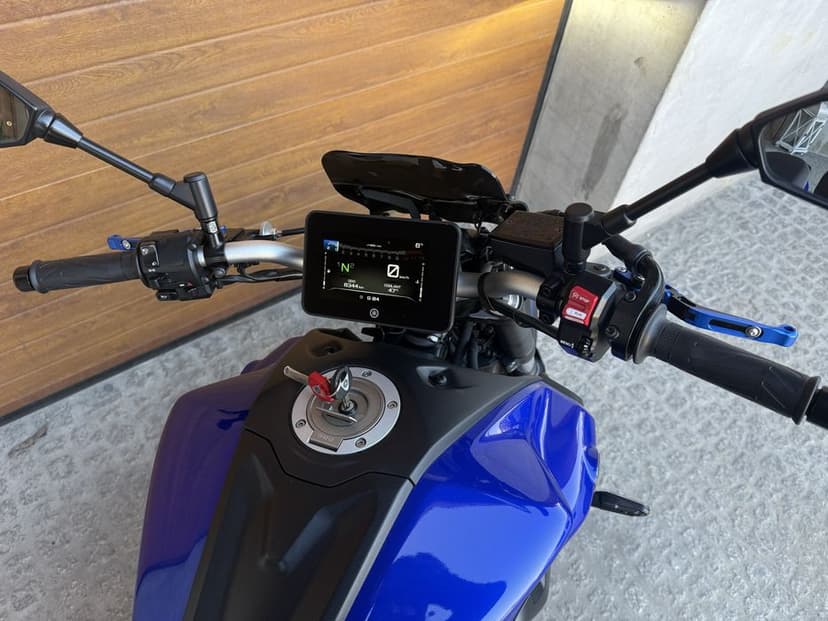 Yamaha MT07 Blue Icon A2 2024 Tablet Niemcy Zadbana Transport