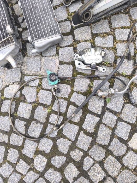 Ktm Exc-r 450 Wydech Gaźnik Ośki Pompy Amor Zacisk Chłodnica Wysprzęglik Chłodnica Kolektor Pakiet