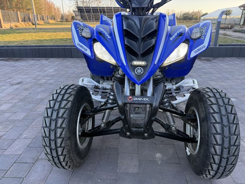 Yamaha raptor 350 , Homologacja 2012