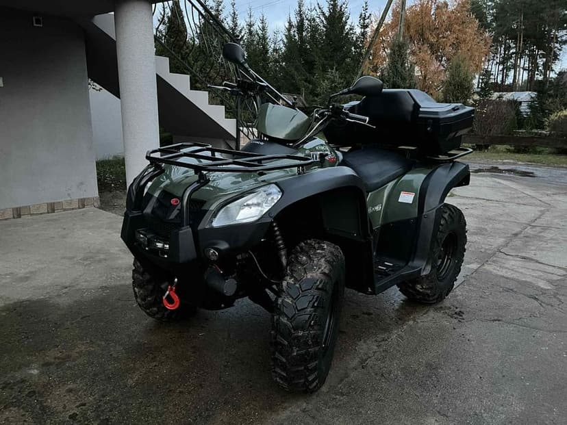 Kymco MXU 500 IRS – 2010r – 4x4, wyciągarka, halogeny, kufer, szyba, p