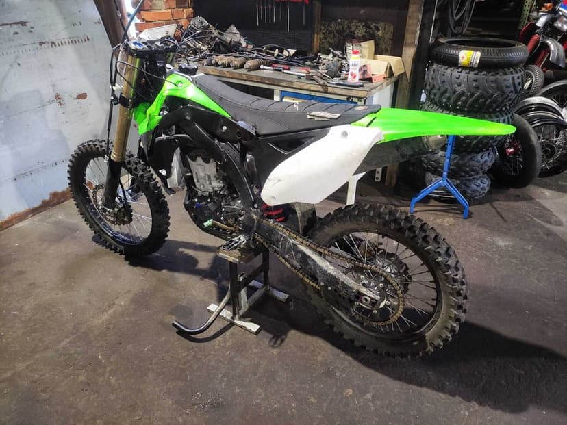 Wszystkie Części Kawasaki KXF 450 Sprawny 2012 Silnik Zawieszenie Koła