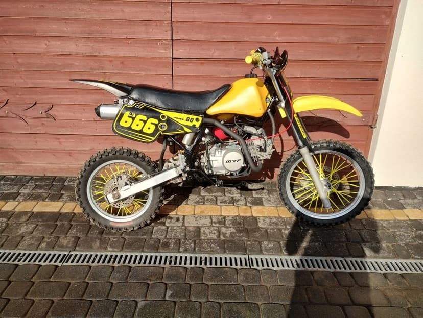 Cross SUZUKI RM80/140 MRF swap