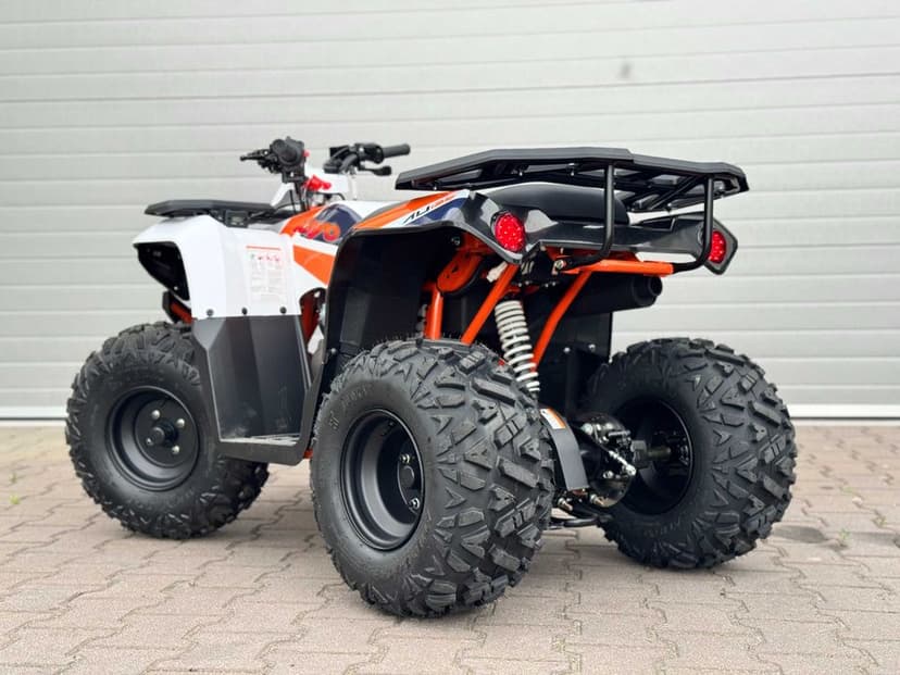 Quad Kayo AU125, LED, Angel Eyes, Licznik, Mały, Dla Początkujących,