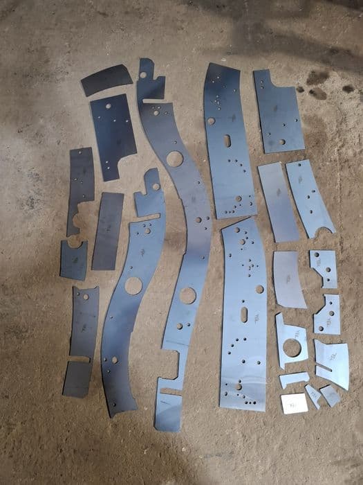 Reperaturki nakładki ramy nissan patrol y61 long lwb tył reperaturka