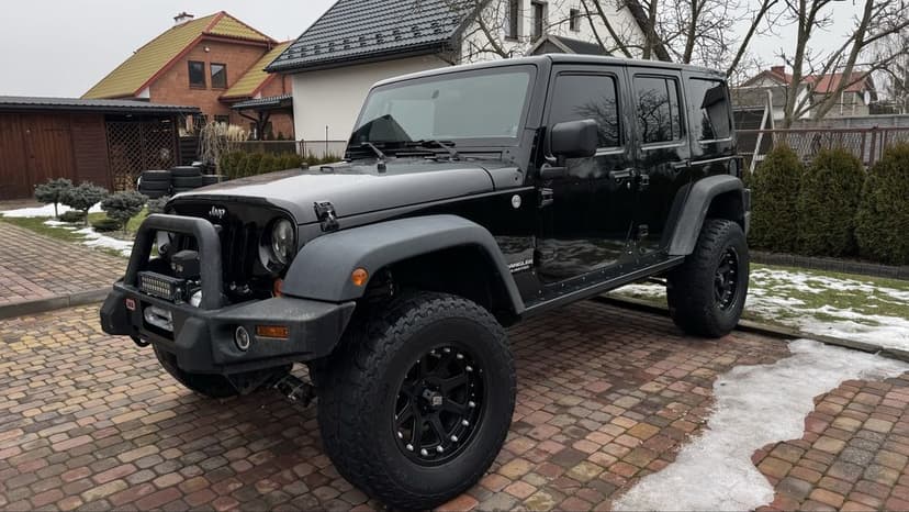 Jeep Wrangler Rubicon, 3.6 286KM, FOX, Lift, Kola 35 Cali, Na miejscu