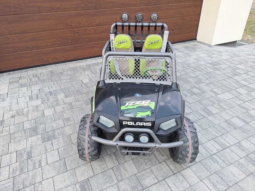Peg Perego Polaris Ranger Rzr 24V Green Shadow Quad