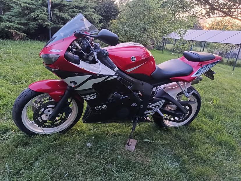 Yamaha R6 rj05  zamiana