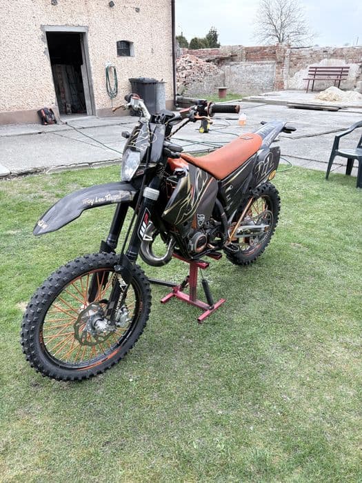 KTM EXC 125 zarejestrowany A1 i ubezpieczony (fmf, boyesen)