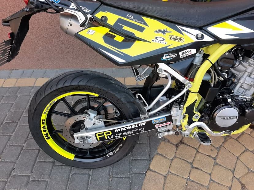 SWM 125 (YAMAHA, WR) na kat. B