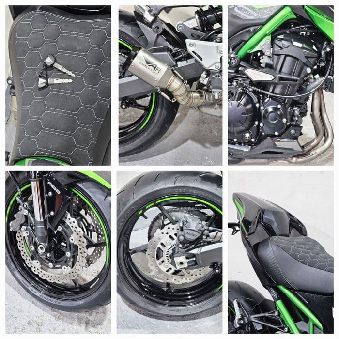 Kawasaki Z900 A2 35KW  2023 ROK LED Wydech  Austin Racing jak NOWA