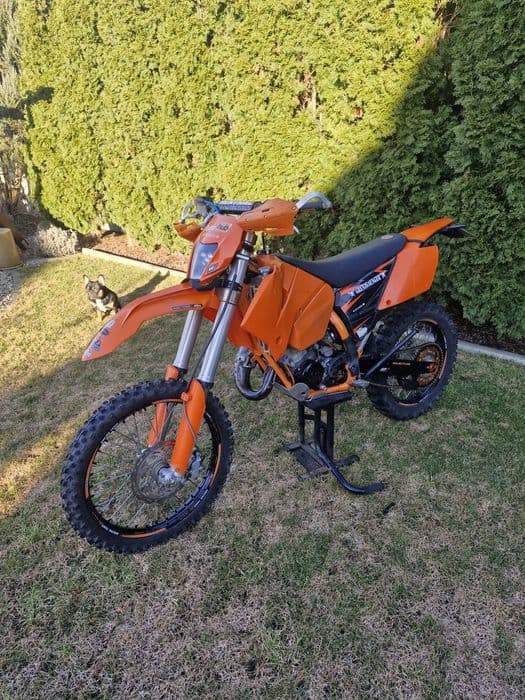 KTM EXC 125 2t , KAT A , KAT B. Po odbudowie.
