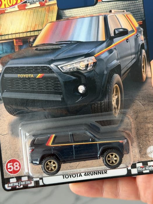 Hot Wheels Premium Toyota 4Runner TRD Boulevard 58 black