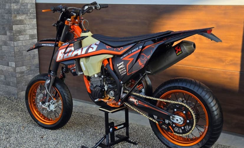 KTM EXC 450 six days supermoto sm super moto husqvarna husaberg 500