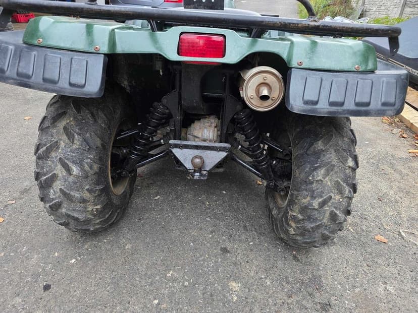 Yamaha Grizzly 450 IRS 4x4 Kodiak jezdzący uszkodzony silnik