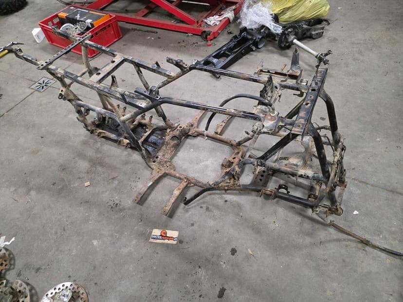 Rama Yamaha Kodiak 450 Serwis Grizzly części Silnik Dyfer wał głowica