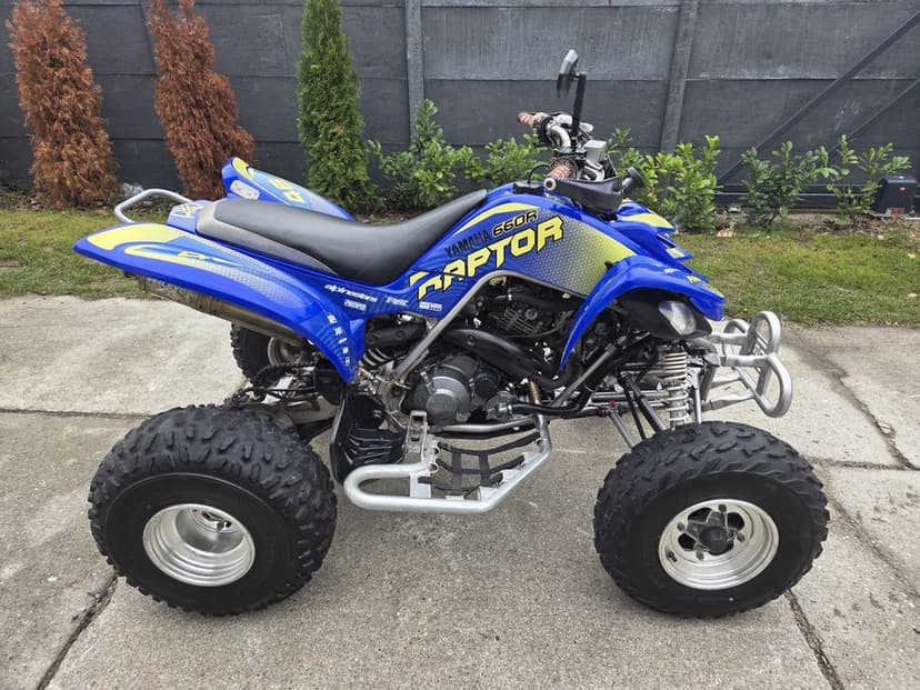 Yamaha Raptor 660 Dokumenty 15kW Zobacz