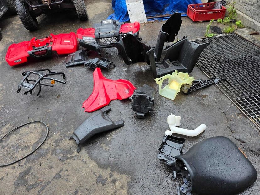 Rama Honda TRX 420 Części 500 Serwis Dyfer Silnik Wahacz Wał Półoś